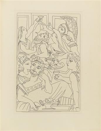 (PICASSO, PABLO / THE LIMITED EDITIONS CLUB.) Aristophanes. Lysistrata.
